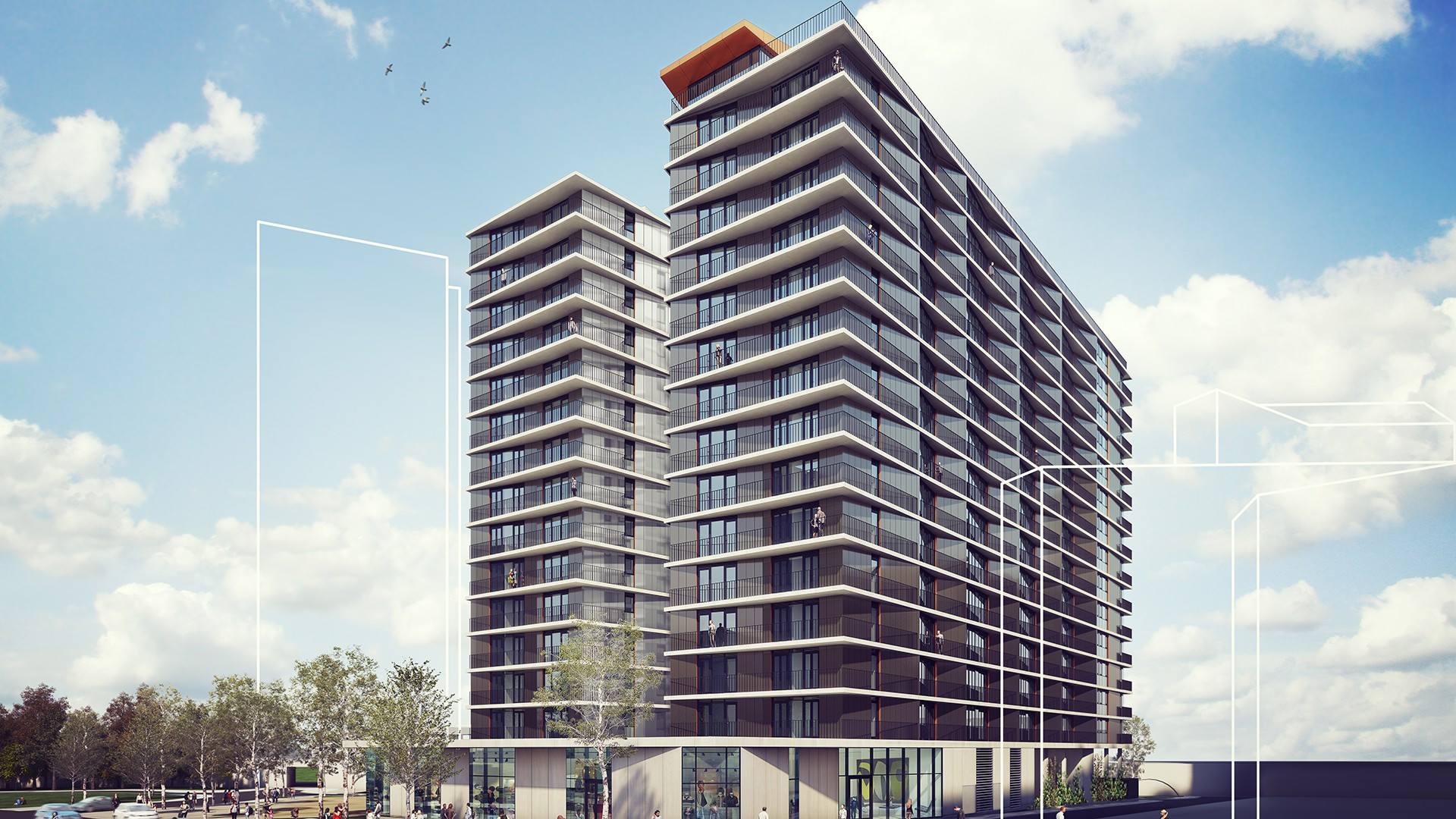 Cornbrook apartments in Manchester